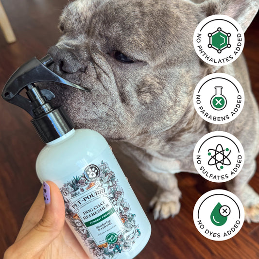 Pet-Pourri Dog Coat Refresher, Furrest Fresh, Bergamot, Clove, and Cin
